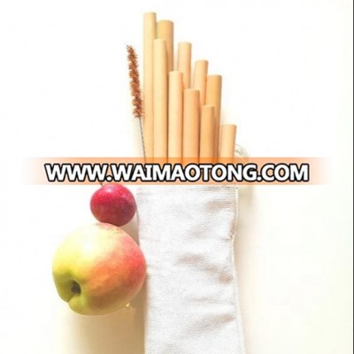 VINAWOCO Organic Bamboo Straw