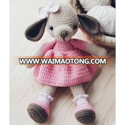 So cute baby dog Christmas Gift Crochet Toys Handmade toys Birthday gifts