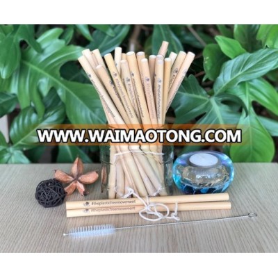 WBSB1252 - Wholesale Bamboo Straws Bamboo Drinking Straws Reusable Bamboo Straws