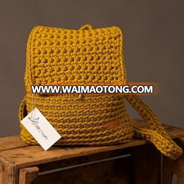 Girl's bag Crochet backpack Women's bag Handmade bag