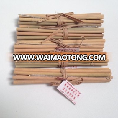 HQRB2791 - High Quality Reusable Bamboo Straws striped paper straws bamboo drinking straws