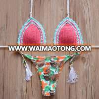 YY0151 Factory Lady Wholesale New Stylish Blank High Quality Odm Low Price Handmade Crochet Bikini